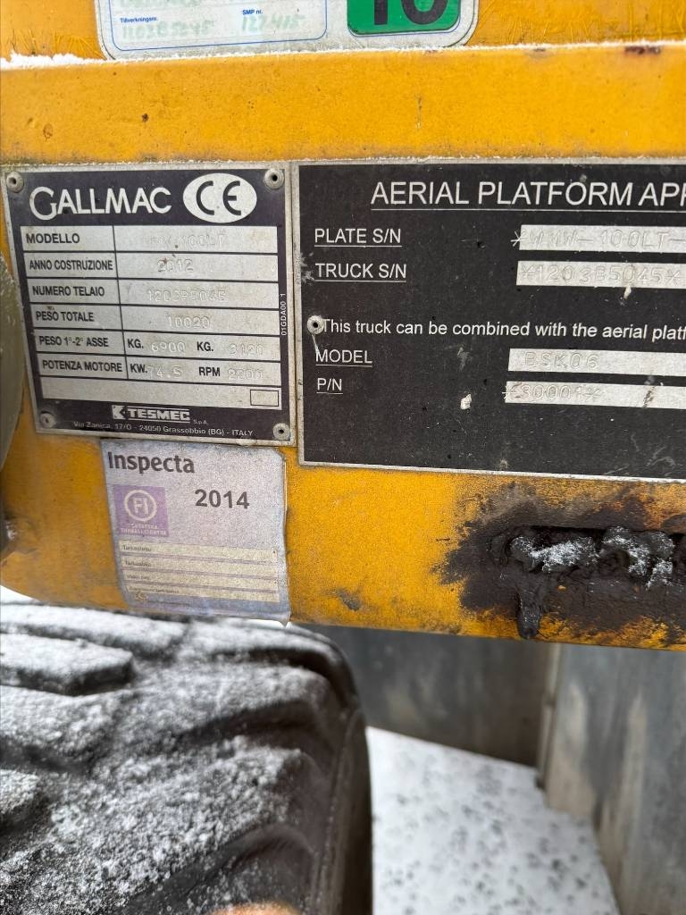 Gallmac WMW 100 LT kuva 9
