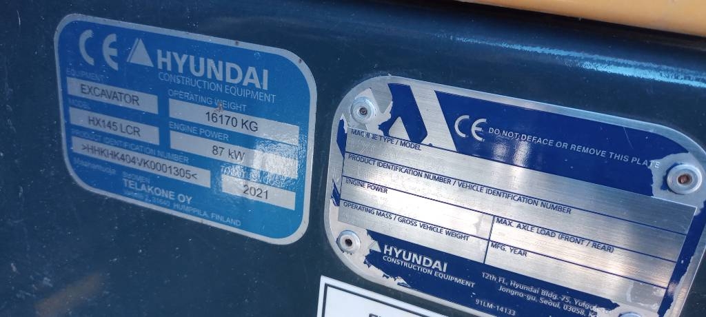 Hyundai HX 145 LCR kuva 10