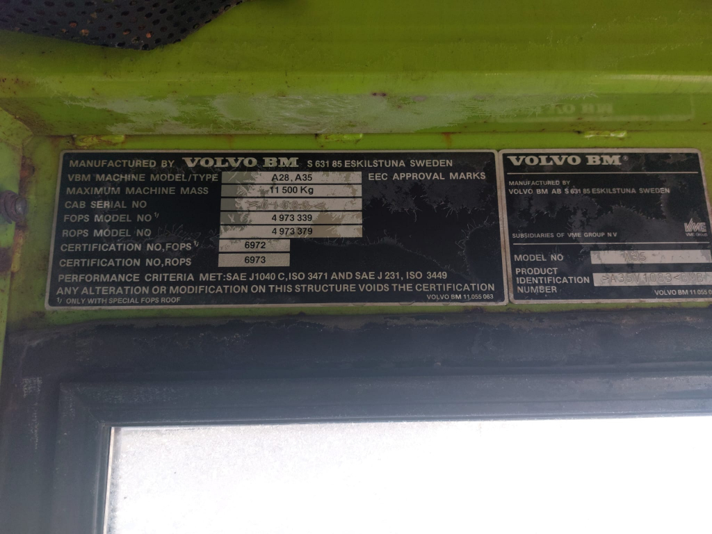 VOLVO A35 kuva 6