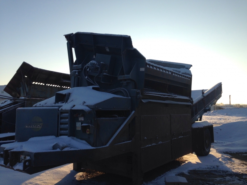 POWERSCREEN 510 Vibruojantis atlenkiamas ekranas