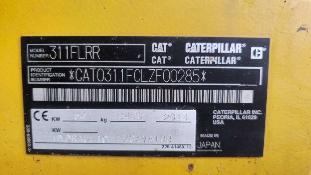 CAT 311 F LRR kuva 6