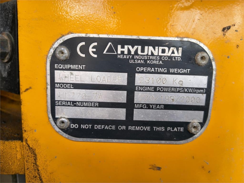 Hyundai HL770-7A kuva 18
