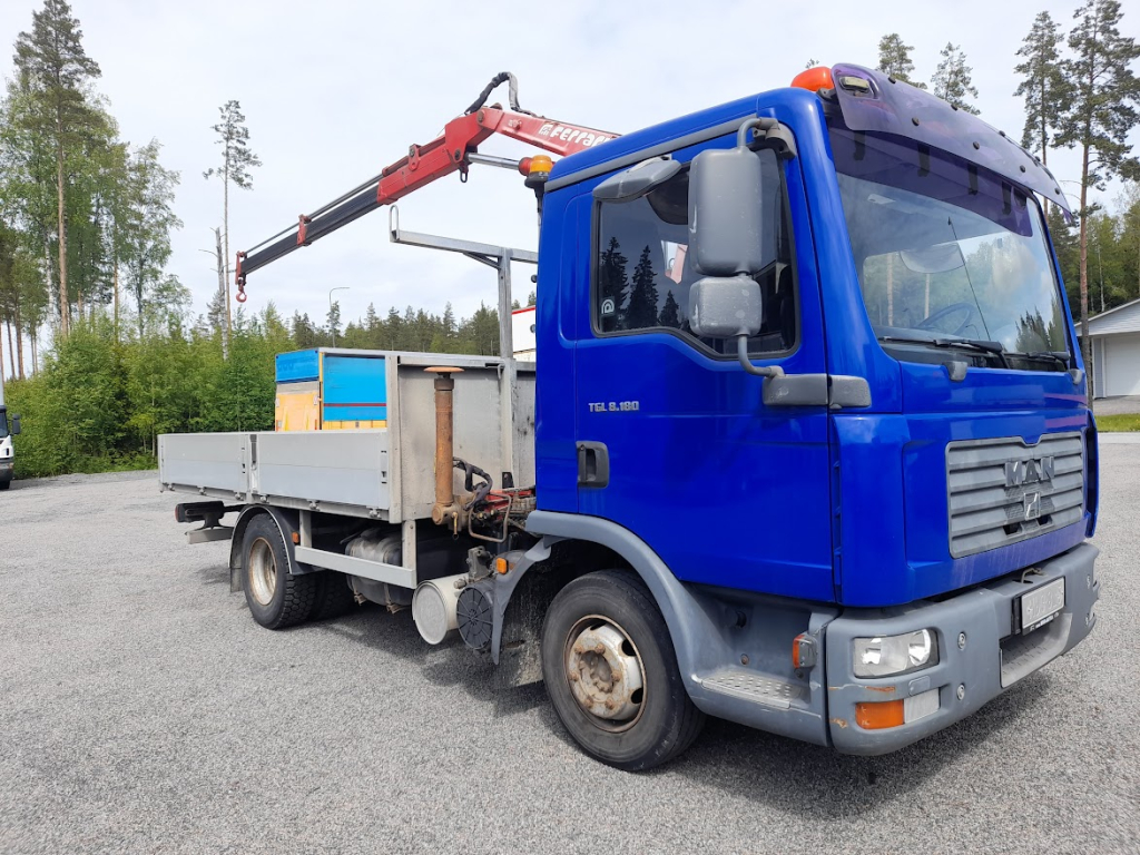 MAN TGL 8.180 Ferrari 6000-2 kranas kuva 6