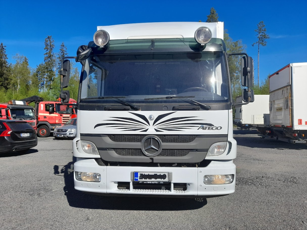 MERCEDES-BENZ Atego 1224 teljesen oldalra nyíló karosszéria+pl emelő kuva 5