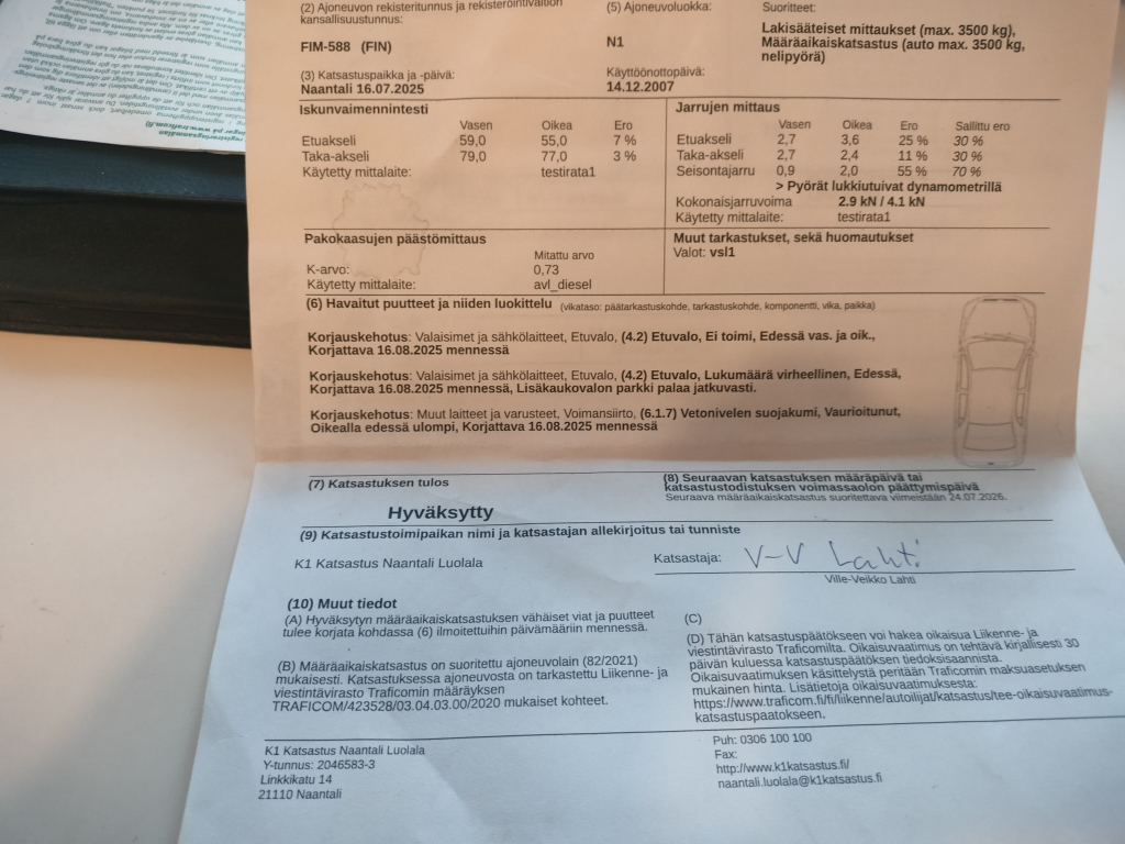 VW Transporter 1.9 TD kats.8/26 jakopää9/26 kuva 6