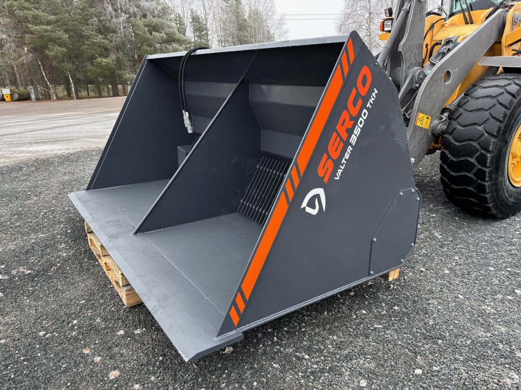 SERCO SANDHOPKA 3500L + 3000MM BRED + 30MM LÄPPSKIVOR + VOLVO ADAPTER kuva 2