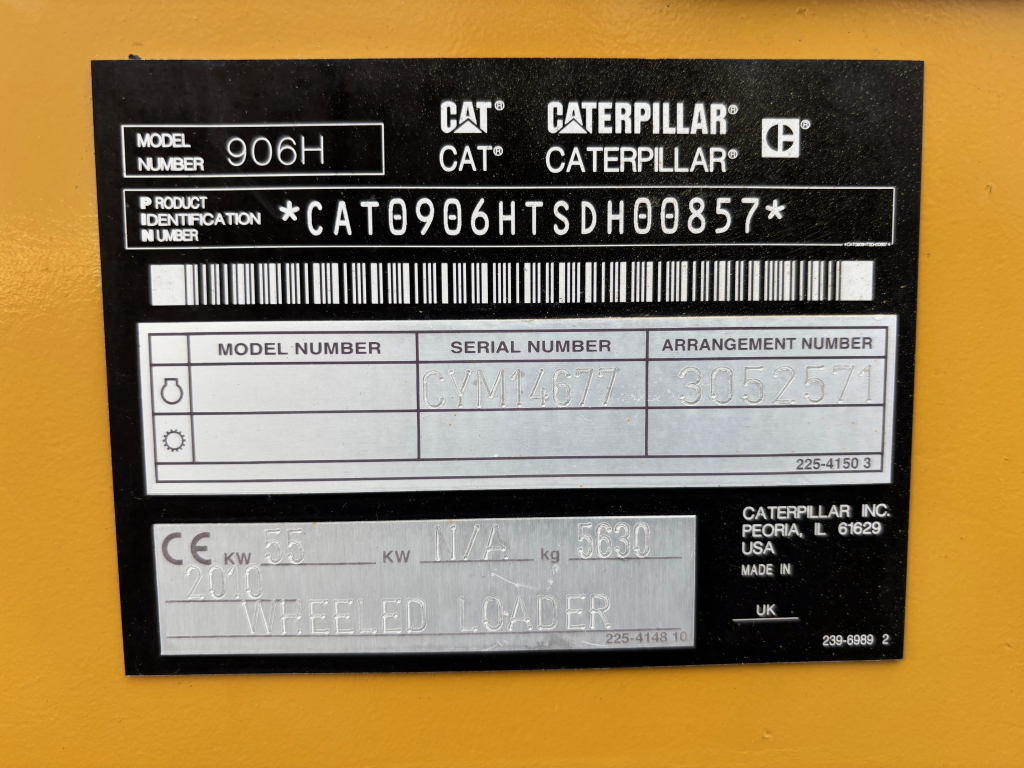 CATERPILLAR 906H + SZYBKOZŁĄCZE + DODATKOWA HYDRAULIKA + ŁYŻKA I KOLCE kuva 11