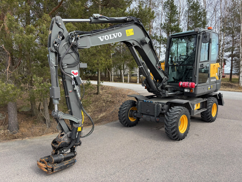 VOLVO EW60E + ZSÍR + PROBO Acélcsukló fogóval + KERÉKKORMÁNYZÁS kuva 3