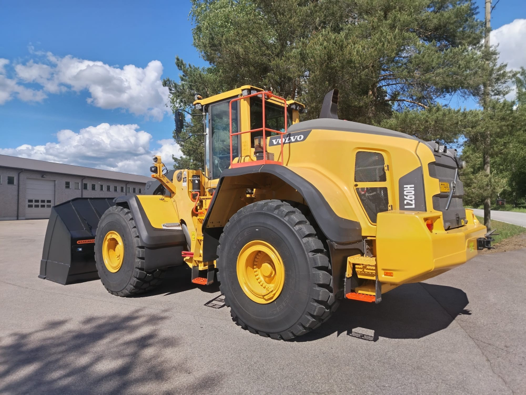 VOLVO L260H + STUPEŇ 5 + BSS + CDC PÁKOVÉ ŘÍZENÍ + EBERI + NOVÁ V-TIP lopata kuva 2