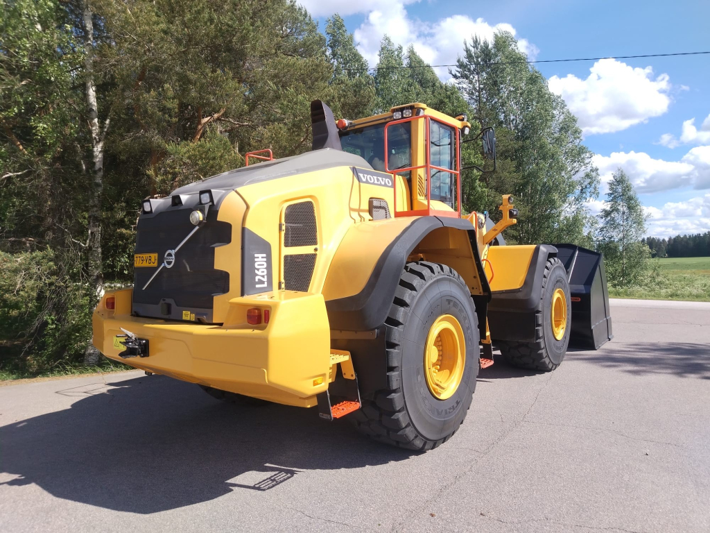 VOLVO L260H + STUPEŇ 5 + BSS + CDC PÁKOVÉ ŘÍZENÍ + EBERI + NOVÁ V-TIP lopata kuva 5