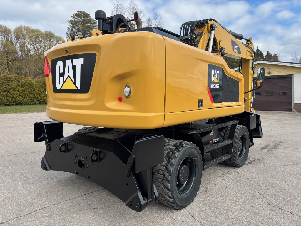 CATERPILLAR MH3022 + Løftende førerhus + FETT + VARMER + TO PROBO HYDRAULIKKKER kuva 5