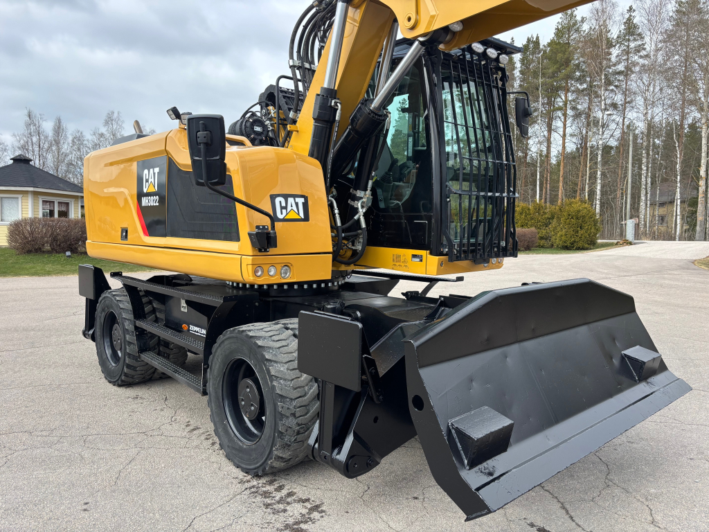 CATERPILLAR MH3022 + Løftende førerhus + FETT + VARMER + TO PROBO HYDRAULIKKKER kuva 7