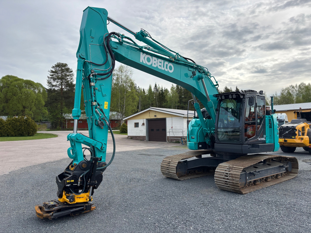 KOBELCO SK230SRLC-7 + 800MM RULLAR + FETT + VÄRMARE + S70 + PROBO EC226 + NOVATRON 3D kuva 3