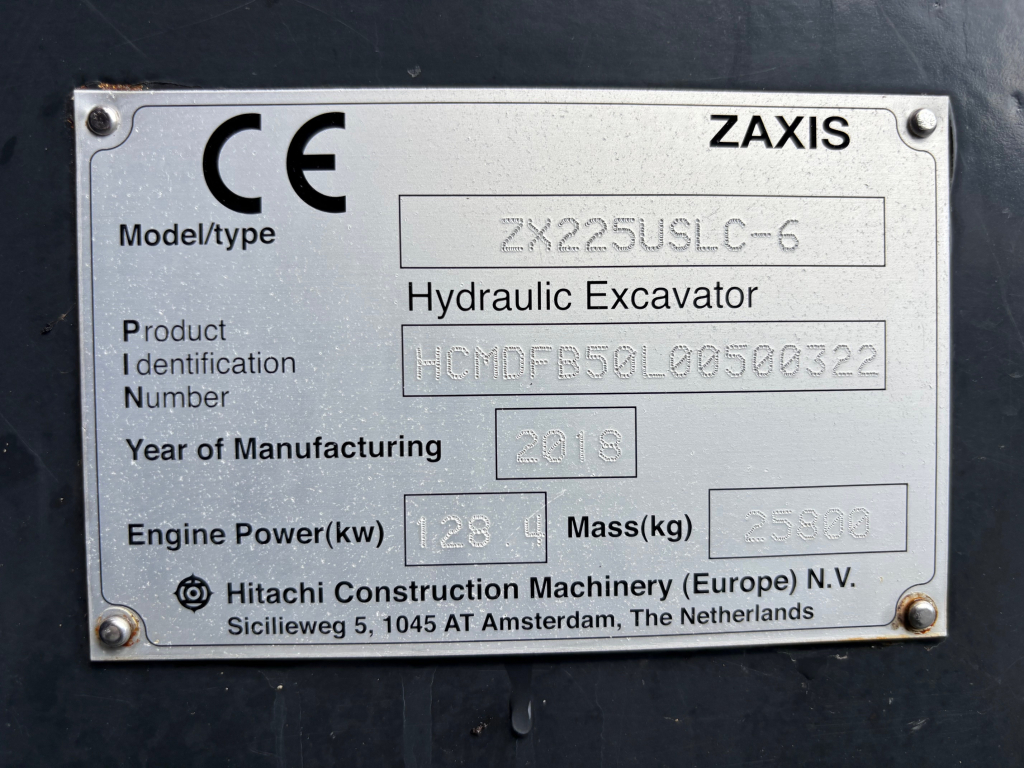 HITACHI ZAXIS225USLC-6 + RASVARI + LÄMMITIN + INDEXATOR R8 + LEICA 3D kuva 17