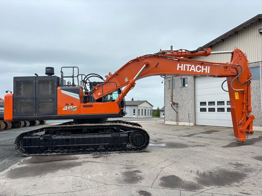 HITACHI ZAXIS490LC-7 + 600MM TELAT + VASARAHYDRAULIIKKA + KAMERAT + JNE kuva 8