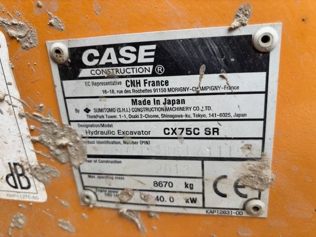 CASE CX75 / Myyty, prodáno kuva 7