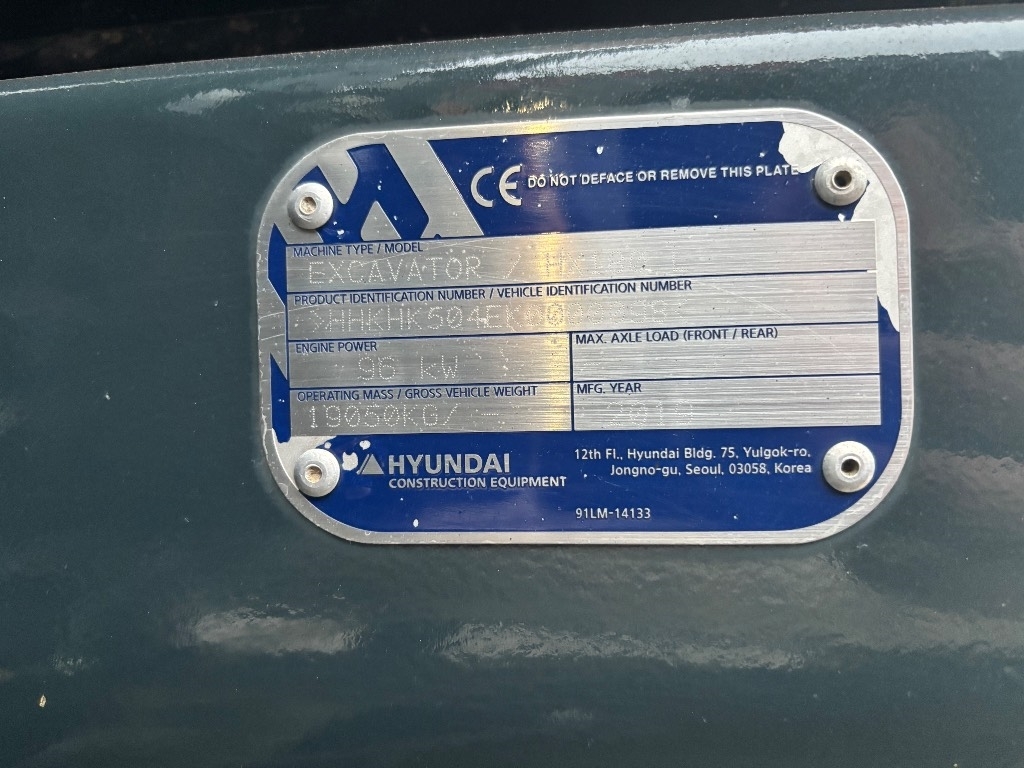 Hyundai HX 180 L / Pienet tunnit, Huippu varusteet! kuva 9