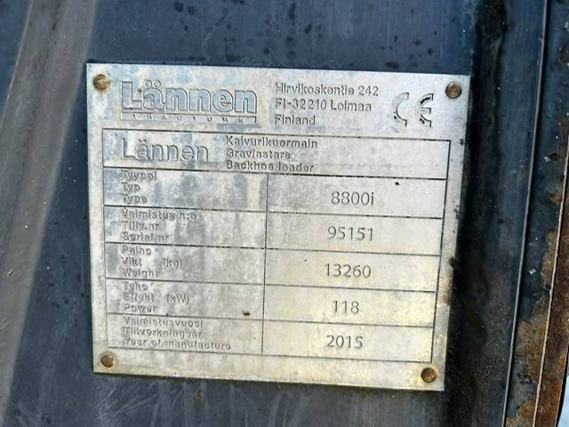 Lännen 8800 / Engcon Kronospilväsnostin Um.. kuva 19