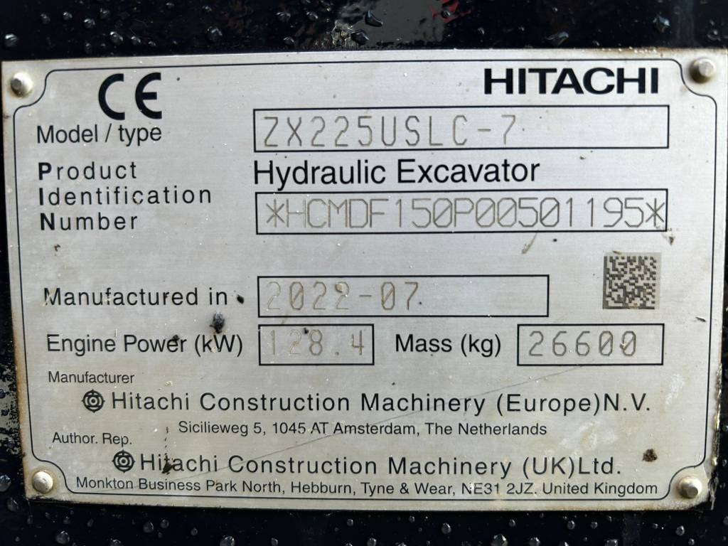 Hitachi ZX 225 USLC-7 / StageV, Vähän käytetty! kuva 14