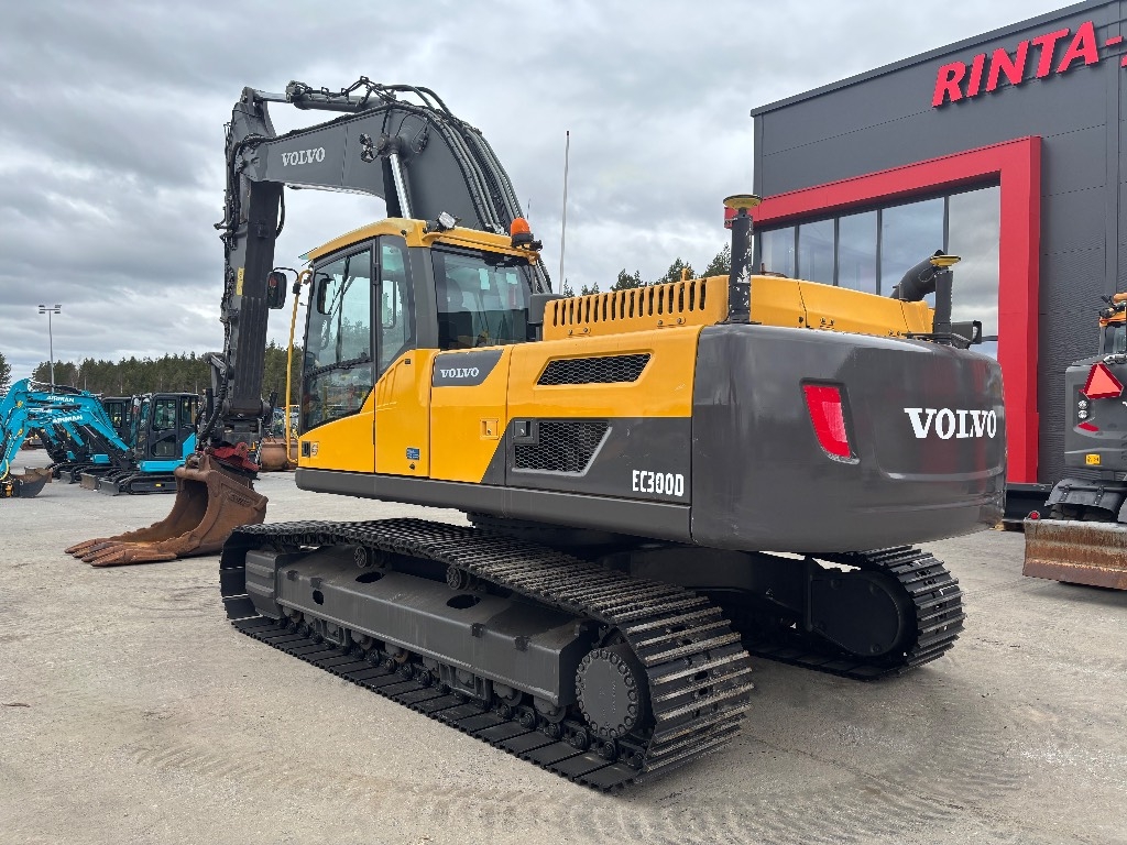 Volvo EC 300 D / Naujas apatinis aukštas, 3D, Rotatorius, Kaušas kuva 3