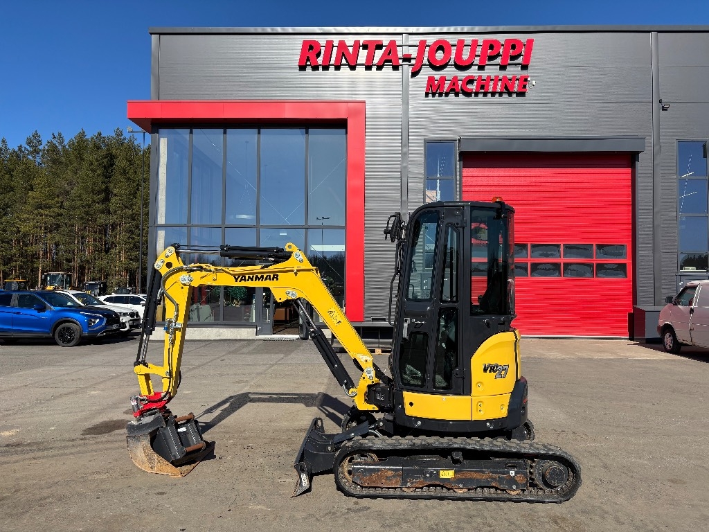 Yanmar Vio 27 / 像新的一样，2 个桶，倾斜式