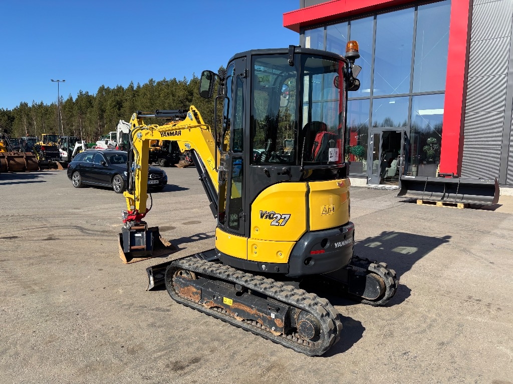 Yanmar Vio 27 / 像新的一样，2 个桶，倾斜式 kuva 3