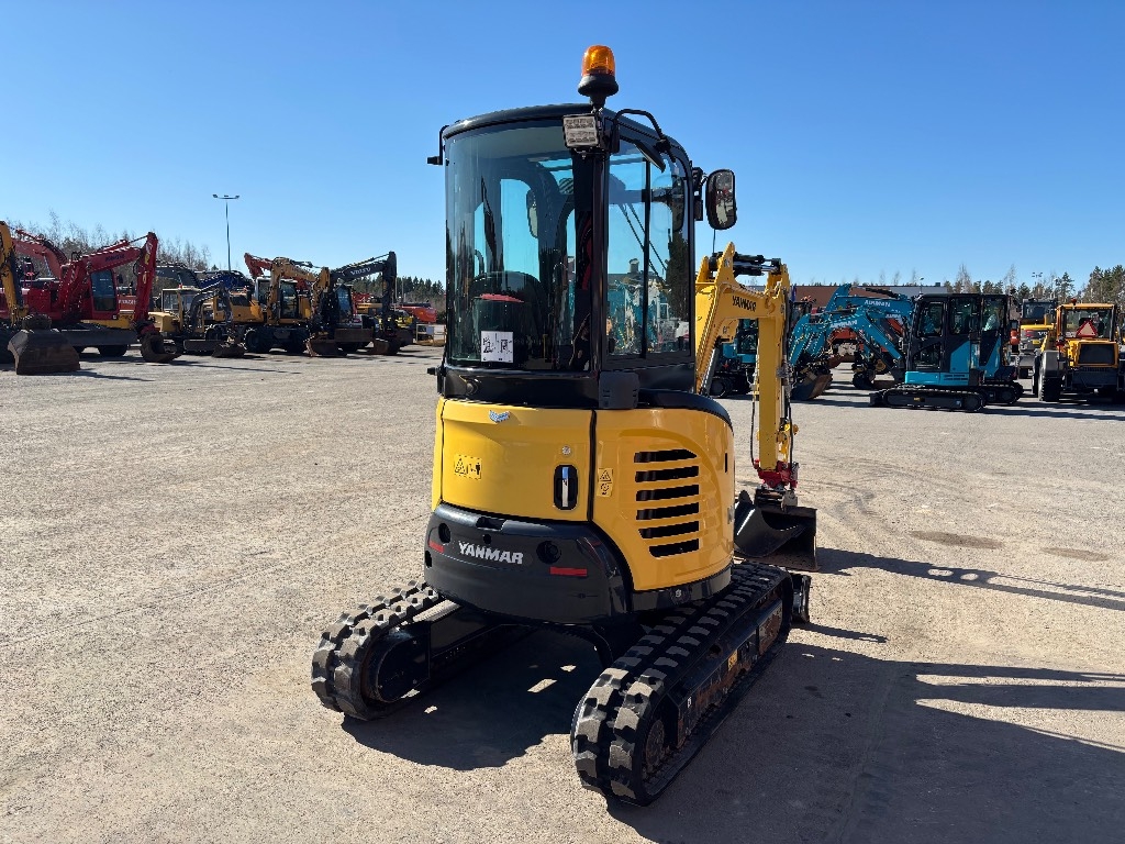 Yanmar Vio 27 / 像新的一样，2 个桶，倾斜式 kuva 5