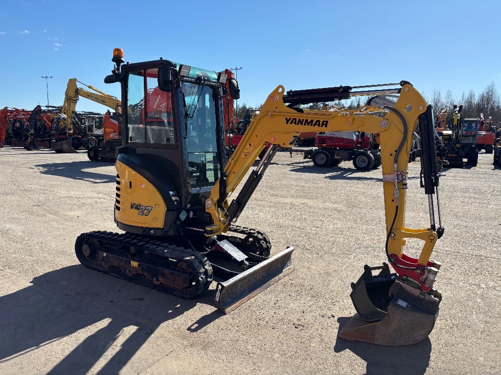 Yanmar Vio 27 / 像新的一样，2 个桶，倾斜式 kuva 6
