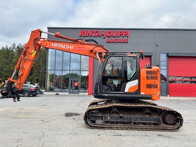 Hitachi ZX 135 USL-7 / PLATEFORME FORESTIÈRE, MACHINE DE FINITION !!