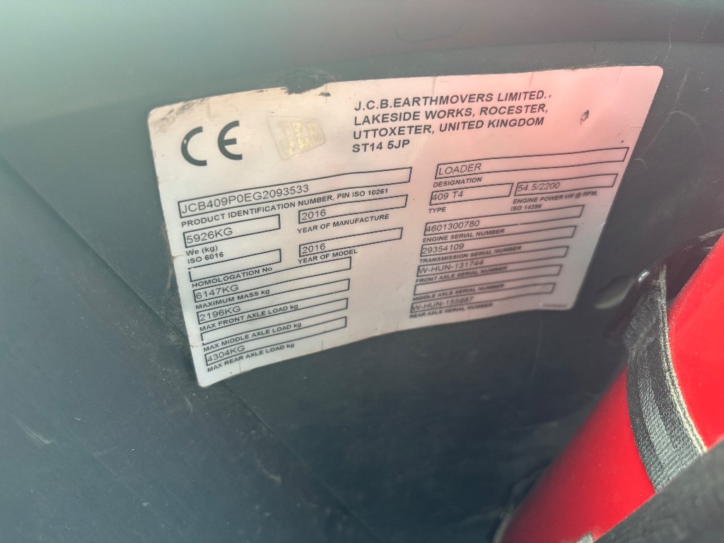 JCB 409 / Pflug, Schaufel, Sandstrahler, gute Reifen! kuva 14