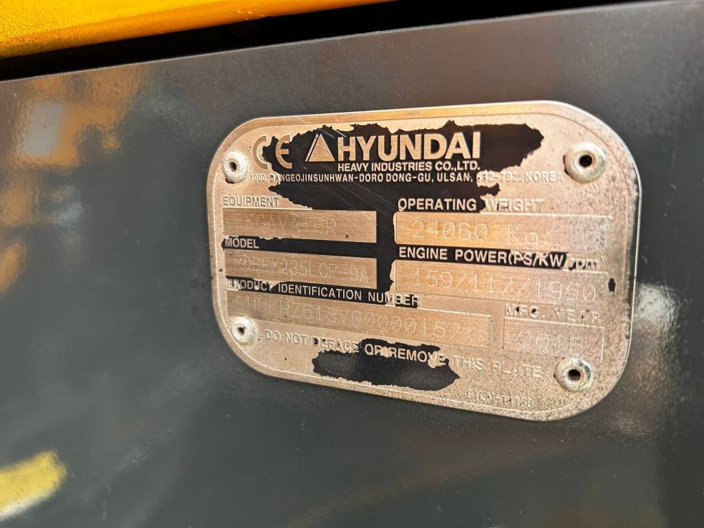Hyundai Robex 235 LCR-9 A / Rotator, 3D, Fett! kuva 15